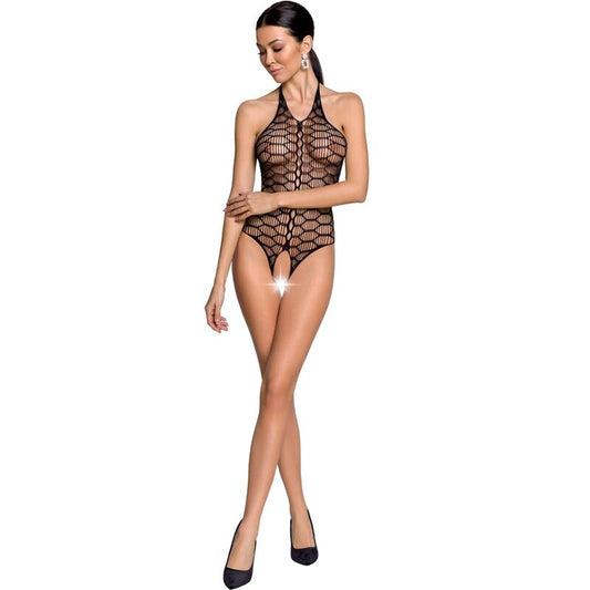 PASSION - WOMAN BS087 BLACK BODYSTOCK ONE SIZE
