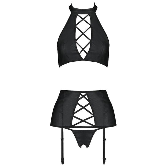 PASSION - NANCY ECOLOGICAL LEATHER SET L/XL