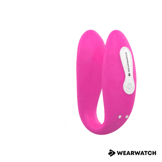 WEARWATCH - VIBRADOR WATCHME DUAL TECHNOLOGY FĂCSIA / ROSA