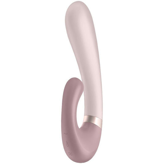 SATISFYER - HEAT WAVE VIBRATOR APP BLANCO