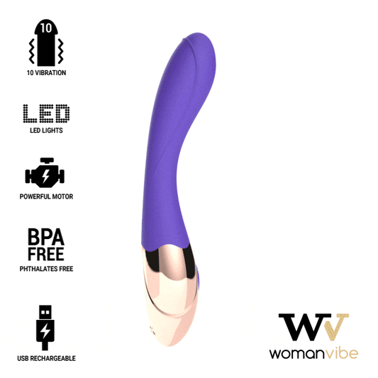 WOMANVIBE - SUNNY SILICONE VIBRADOR RECARREGĂVEL