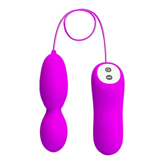PRETTY LOVE - VEGA 12 FUNCTION ROTATION AND VIBRATION MASSAGER FUCHSIA