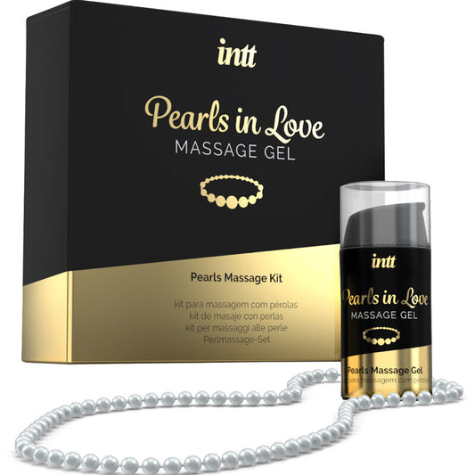 INTT MASSAGE & ORAL SEX - PĂROLAS APAIXONADAS COM COLAR DE PĂROLAS E GEL DE SILICONE
