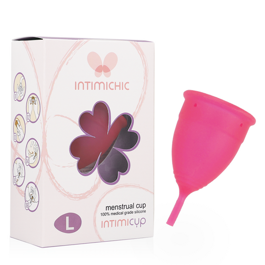 INTIMICHIC - MEDICAL GRADE SILICONE MENSTRUAL CUP - SIZE L