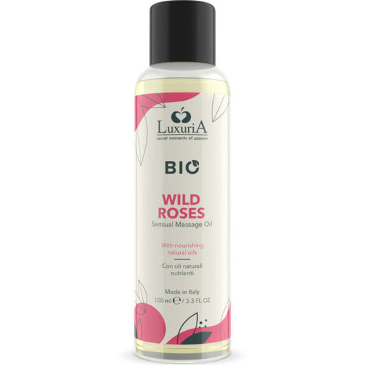 INTIMATELINE LUXURIA - ORGANIC WILD ROSES MASSAGE OIL 100 ML