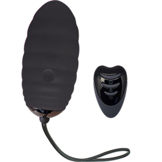 ADRIEN LASTIC - OCEAN BREEZE 2.0 OVO VIBRATĂRIO RECARREGĂVEL CONTROLE REMOTO PRETO