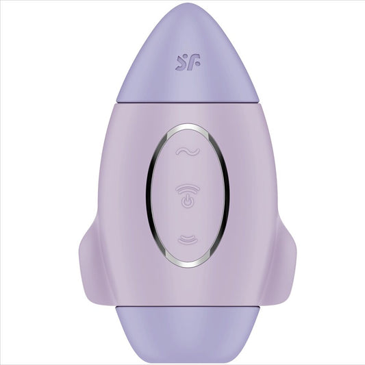 SATISFYER - SMALL LILAC MISSION CONTROL DOUBLE THRUST VIBRATOR