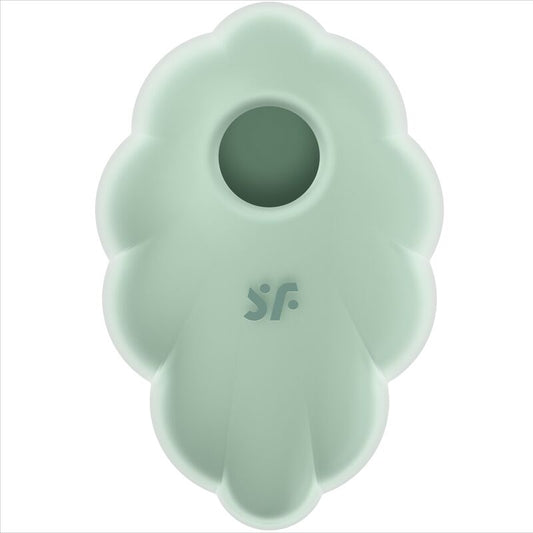 SATISFYER - CLOUD DANCER GREEN AIR WRIST VIBRATOR