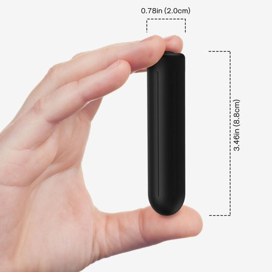 ARMONY - BULLET VIBRATOR WARHEAD BLACK 2 CM x 8.8 CM