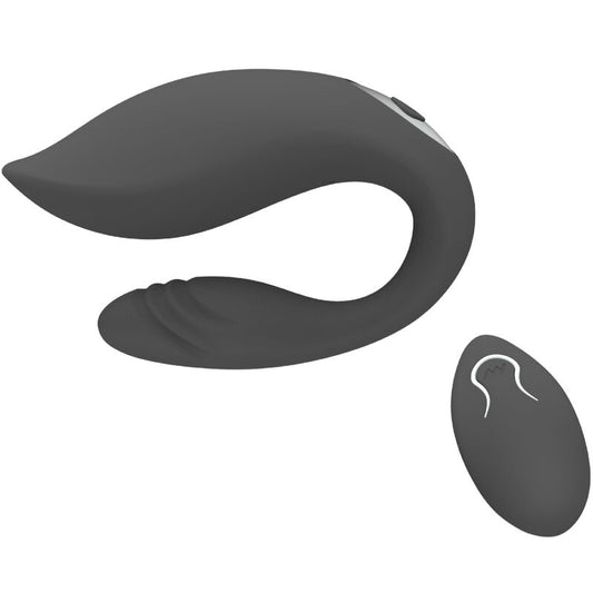 ARMONY - MARTHA COUPLES VIBRATOR BLACK REMOTE CONTROL