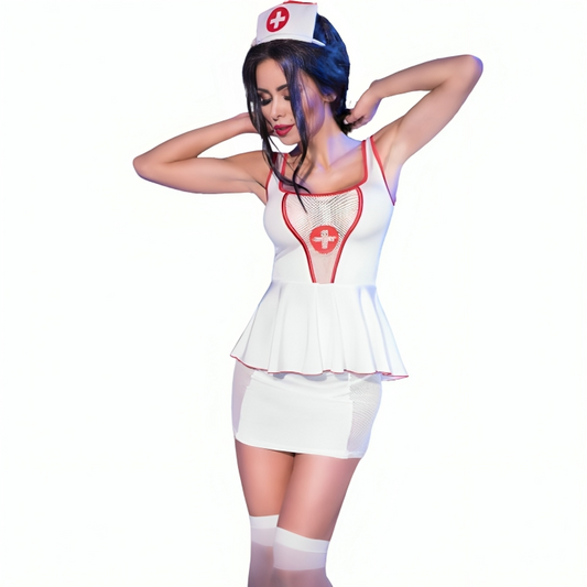 CHILIROSE - CR 4160 DISFRAZ NURS TOP & FALDA S/M