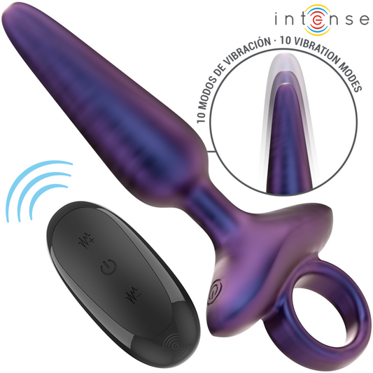INTENSE - MARLON VIBRATOR ANAL PLUG MODEL 4 REMOTE CONTROL