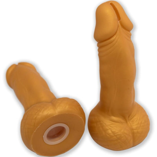 SPICY DIABLO - 22.5 CM GOLDEN PENIS-SHAPED SAFE