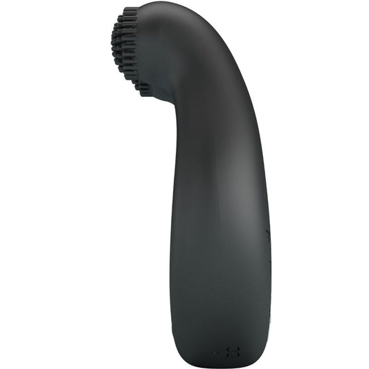 PRETTY LOVE - DAHLIA VIBRATING RING + CLITORAL STIMULATOR 12 VIBRATIONS BLACK