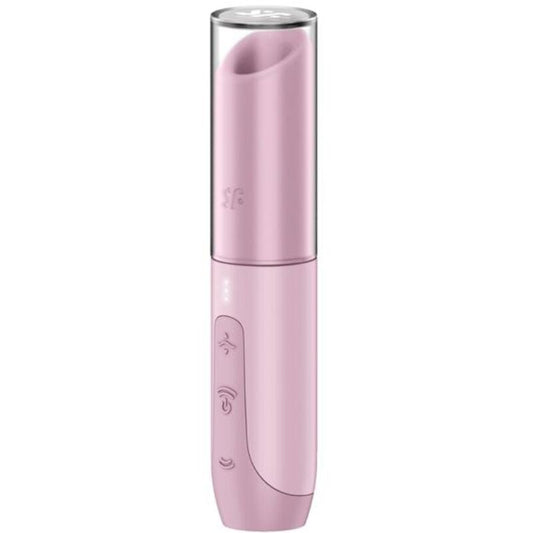 SATISFYER - SECRET KISS WAVE PINK CLITORAL STIMULATOR