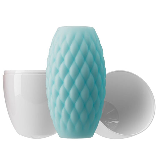 PRETTY LOVE - MASTURBADOR MASCULINO SILICONE ATHENA EROS AZUL CĂU