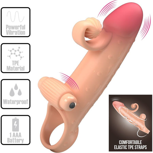ROMANCE - VIBRATING SLEEVE FOR NATURAL PENIS