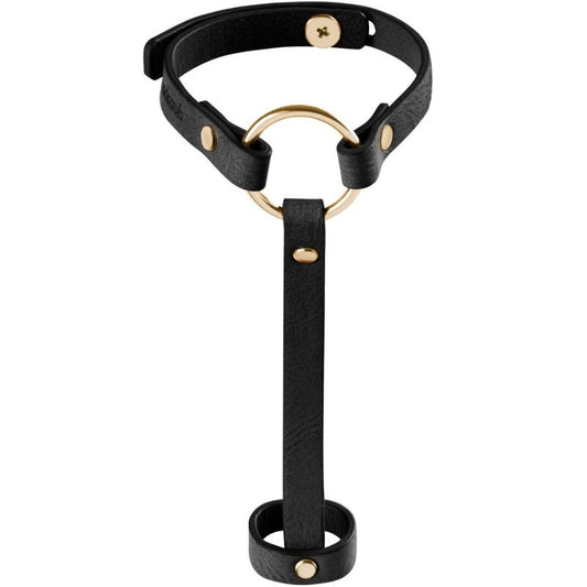 JEWELLERY - INDISCRETS MAZE BLACK MO BRACELET / HARNESS