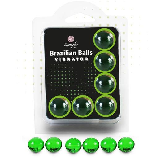 SECRETPLAY - SET OF 6 BRAZILIAN VIBRATING BALLS