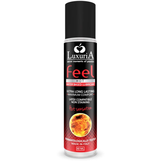 INTIMATELINE - LUXURIA FEEL HOT SENSATION WATER-BASED LUBRICANT 60 ML