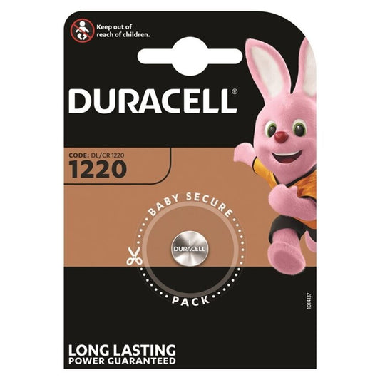 DURACELL - LITHIUM BATTERY CR1220 3V 1UNIT