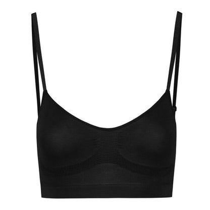 BYE-BRA - MEDIUM CONTROL BRA WITHOUT DOTS BLACK SIZE XL