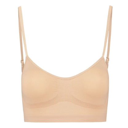BYE-BRA - MEDIUM CONTROL BRA WITHOUT DOTS BLACK SIZE XL