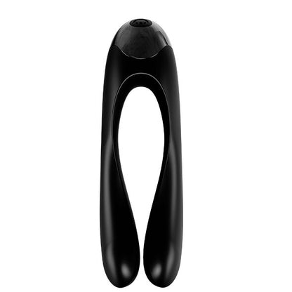 SATISFYER - VIBRADOR DE DEDO CANDY CANE NARANJA