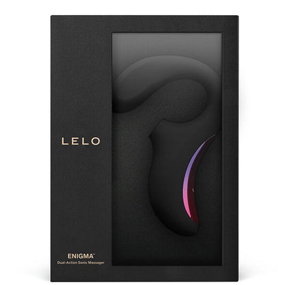 LELO - ENIGMA MASSAGER DE ESTIMULAO DE DUPLA SUCO PRETO