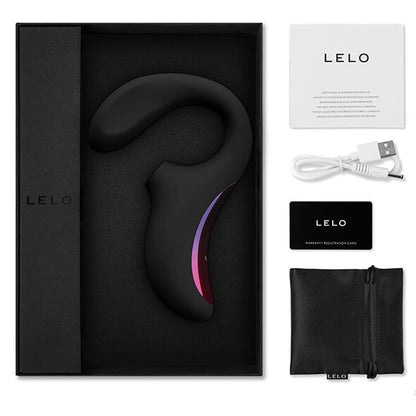 LELO - ENIGMA MASSAGER DE ESTIMULAO DE DUPLA SUCO PRETO