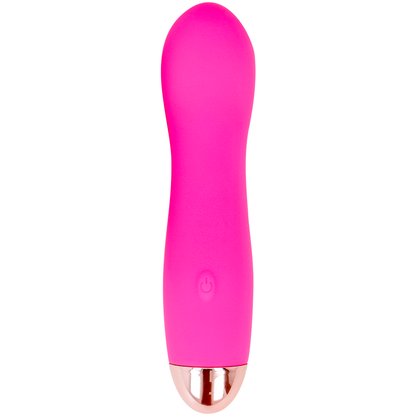 DOLCE VITA - VIBRADOR RECARGABLE UN ROSA 7 VELOCIDAD