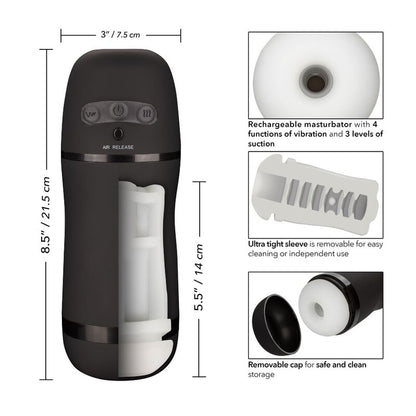 CALEXOTICS - VIBRADORES Y COPAS DE SUCCIÓN OPTIMUM POWER STROKER