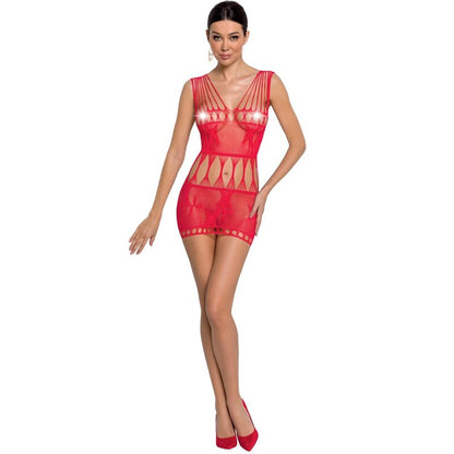 PASSION - WOMAN BS090 RED BODYSTOCK ONE SIZE