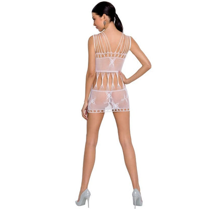 PASSION - WOMAN BS090 WHITE BODYSTOCK ONE SIZE