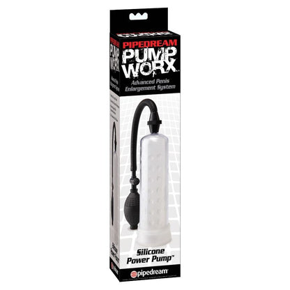 PUMP WORX - BOMBA DE VACÍO DE SILICONA TRANSPARENTE