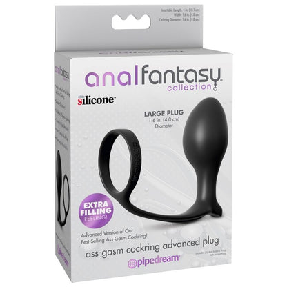 ANAL FANTASY - ASS-GASM COLLECTION ADVANCED RING WITH ANAL PLUG