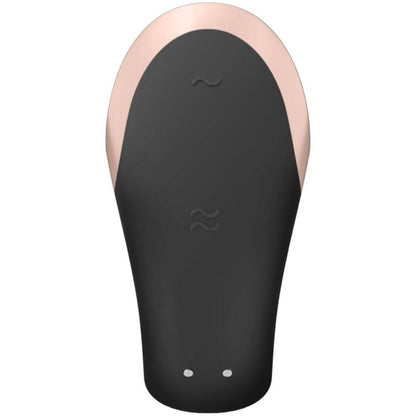 SATISFYER - VIBRADOR DOUBLE LOVE LUXURY PARTNER NEGRO