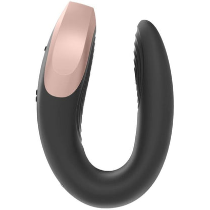SATISFYER - VIBRADOR DOUBLE LOVE LUXURY PARTNER NEGRO