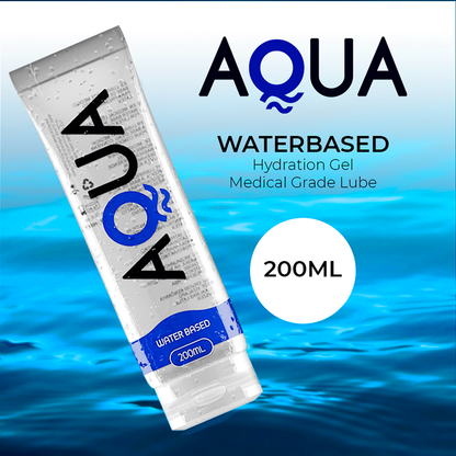 AQUA QUALITY - LUBRICANTE A BASE DE AGUA 200 ML