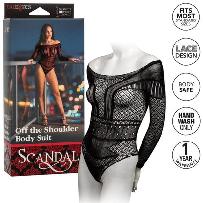 CALEXOTICS - CONJUNTO DE HOMBRO SCANDAL TALLA ÚNICA
