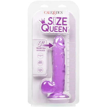 CALEXOTICS - QUEEN SIZE PURPLE DILDO 15.3 CM