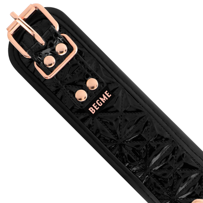 BEGME - BLACK EDITION PREMIUM VEGAN LEATHER NECKLACE