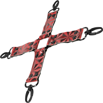 BEGME - PREMIUM RED EDITION VEGAN LEATHER PIG TIE