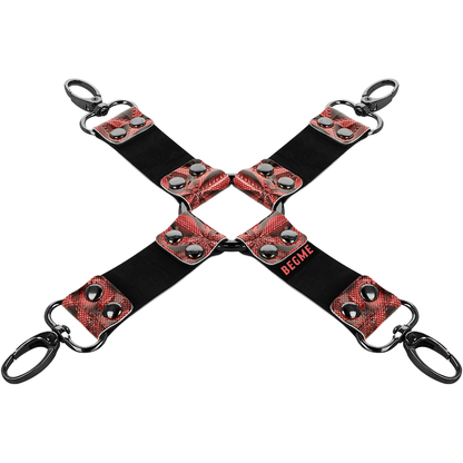 BEGME - PREMIUM RED EDITION VEGAN LEATHER PIG TIE