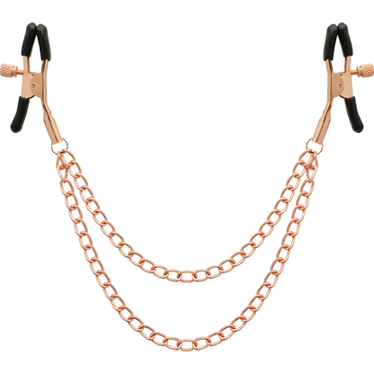 COQUETTE CHIC DESIRE - PINZAS PARA PEZONES DE METAL FANTASY CON CADENA