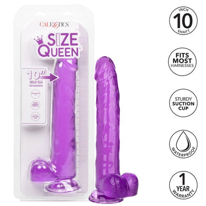 CALEXOTICS - QUEEN SIZE PURPLE DILDO 25.5 CM