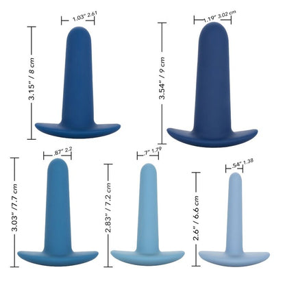 CALEXOTICS - 5 PIECE WEARABLE ANAL TRAINING SET