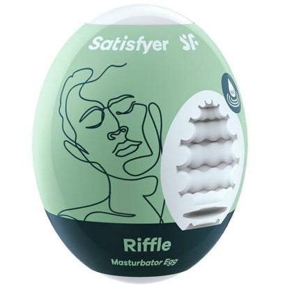 SATISFYER - EGG MASTURBATOR RIFFLE
