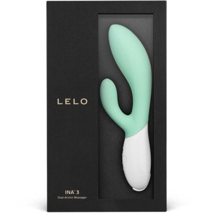 LELO - INA 3 VIBRADOR RABBIT VERDE ALGAS MARINAS DE LUJO