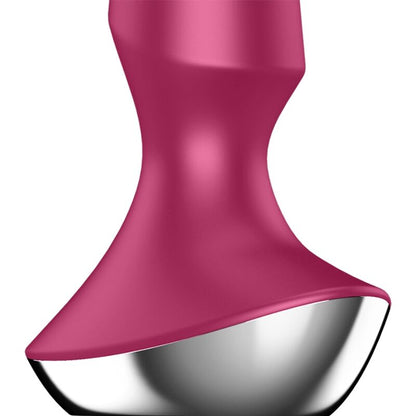 SATISFYER - ILICIOUS PLUG VIBRATOR 2 PLUG BERRY